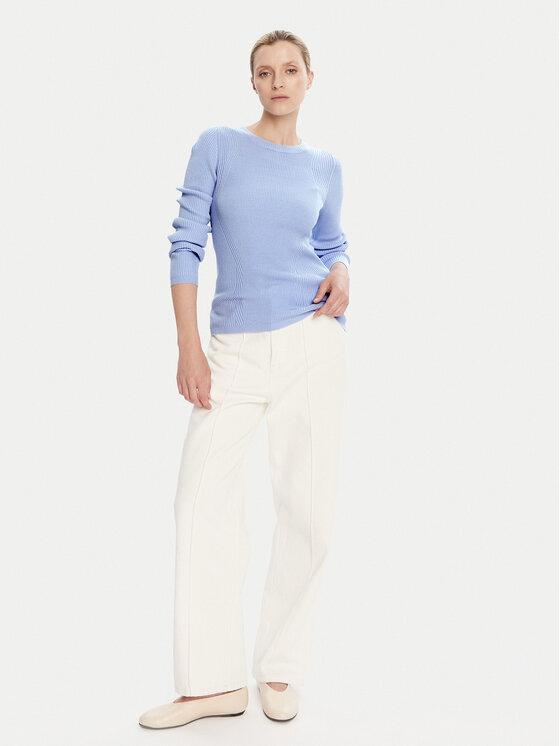 JOOP! JOOP! Pulover 58 253KN58Karloa 30047481 Svetlo modra Slim Fit