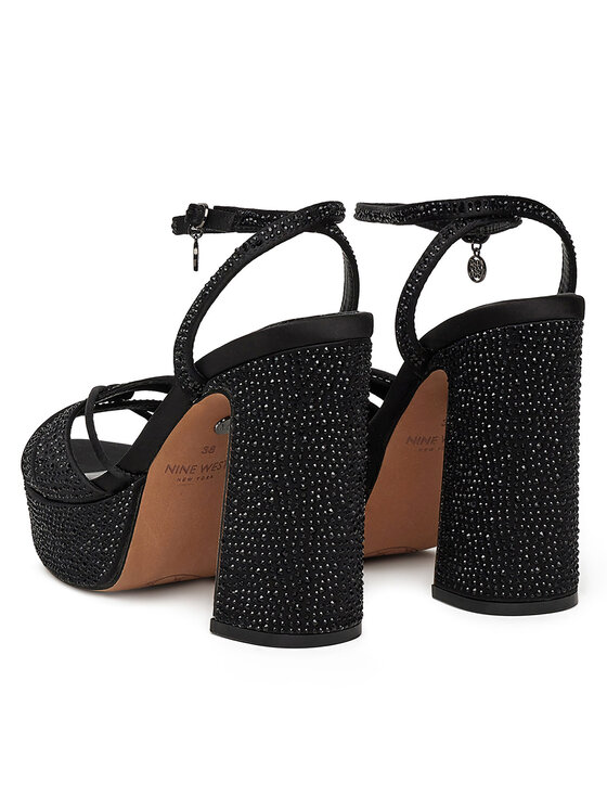 Nine West Nine West Sandały S3SH005-01A Czarny