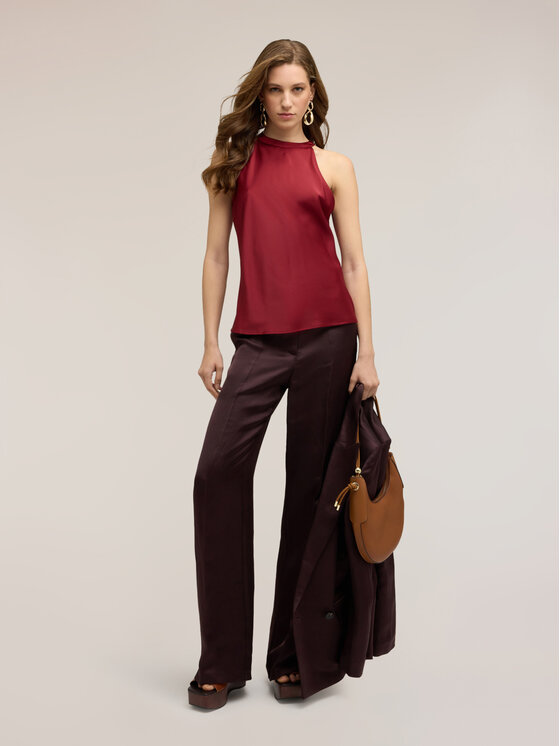 Motivi Motivi Top D059Q000567N036 Bordeaux Regular Fit