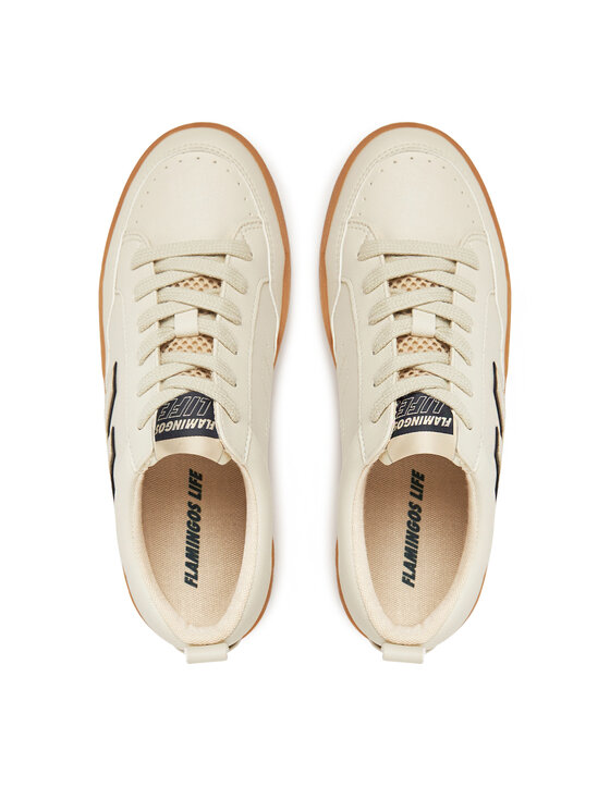 Flamingos Life Flamingos Life Sneakers Roland V.10 Écru