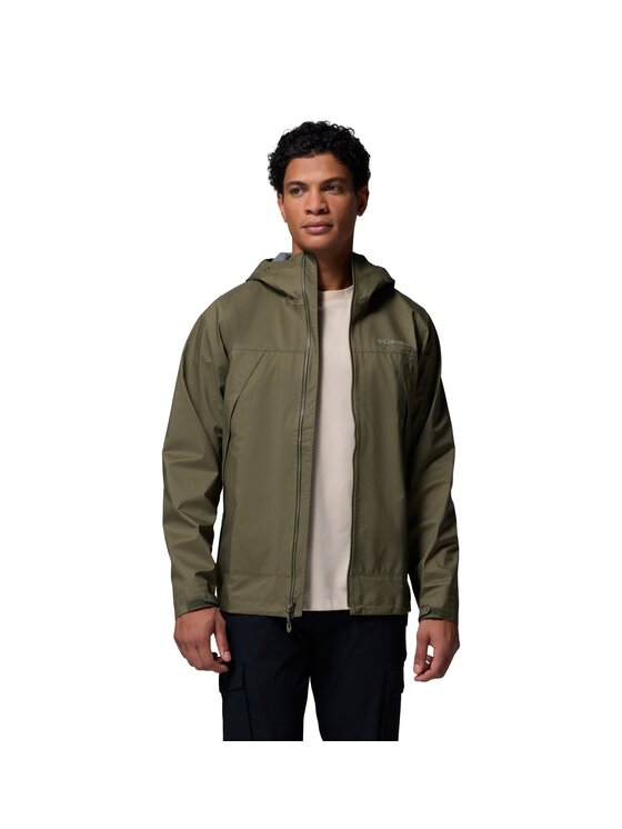 Columbia Columbia Kurtka outdoor 215593 Zielony Regular Fit