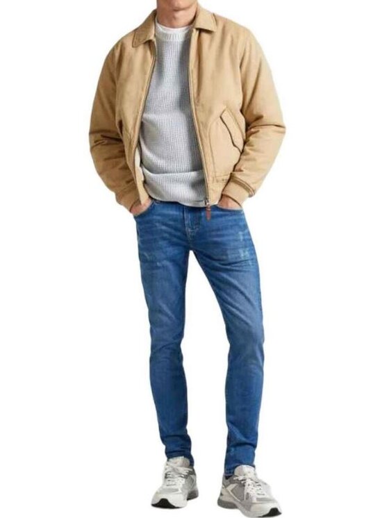 Pepe Jeans Pepe Jeans Jeansy PM207387RI20 000 Niebieski Skinny Fit