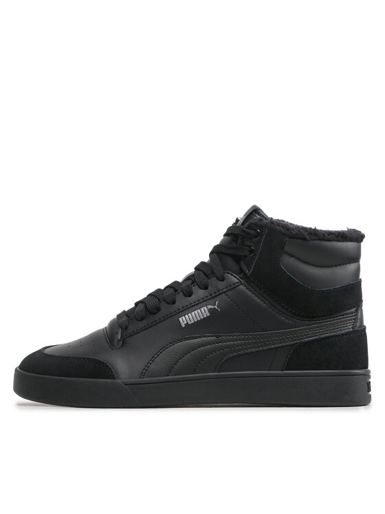Puma Puma Tenisice Shuffle Mid Fur 387609 01 Crna