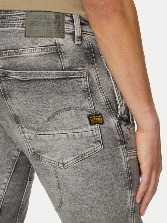 G-Star Raw G-Star Raw Jeansy Diver 3D D26465-D931 H095 Szary Slim Fit
