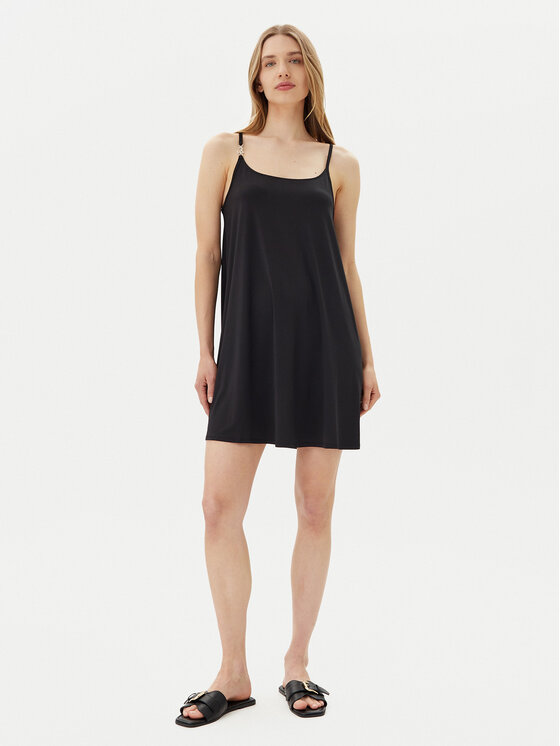 EA7 Emporio Armani EA7 Emporio Armani Haljina za plažu 7W000312 AF12211 UC001 Crna