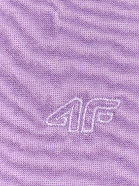 4F 4F Felpa BASIC+ Viola Oversize