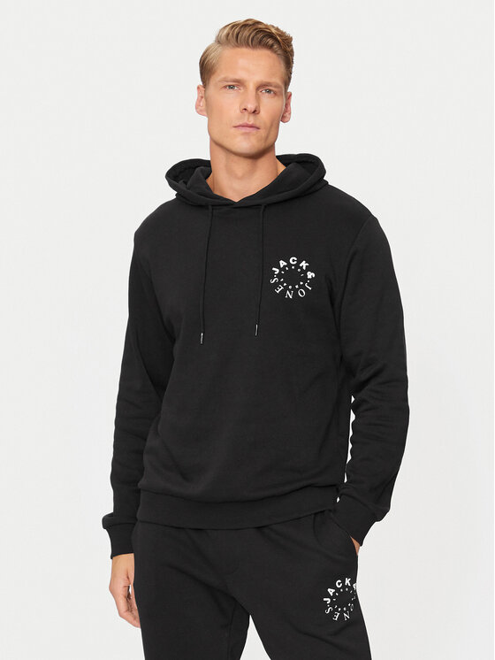 Jack&Jones Jack&Jones Trenerka Warrior 12248814 Crna Regular Fit
