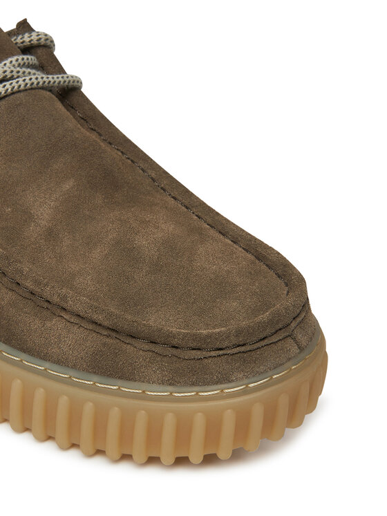 Clarks Clarks Półbuty Torhill Low 26180905 Zielony