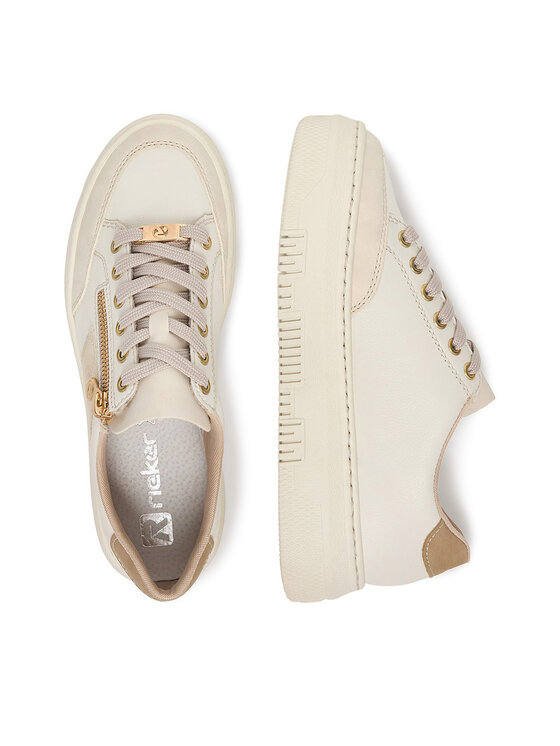 Rieker Rieker Sneakers M1912-80 Écru