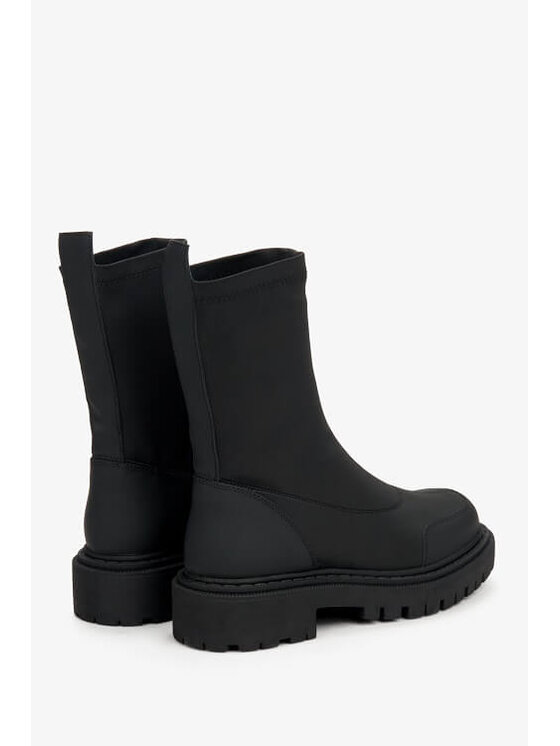 Estro Estro Μποτάκια ER00112039 Μαύρο