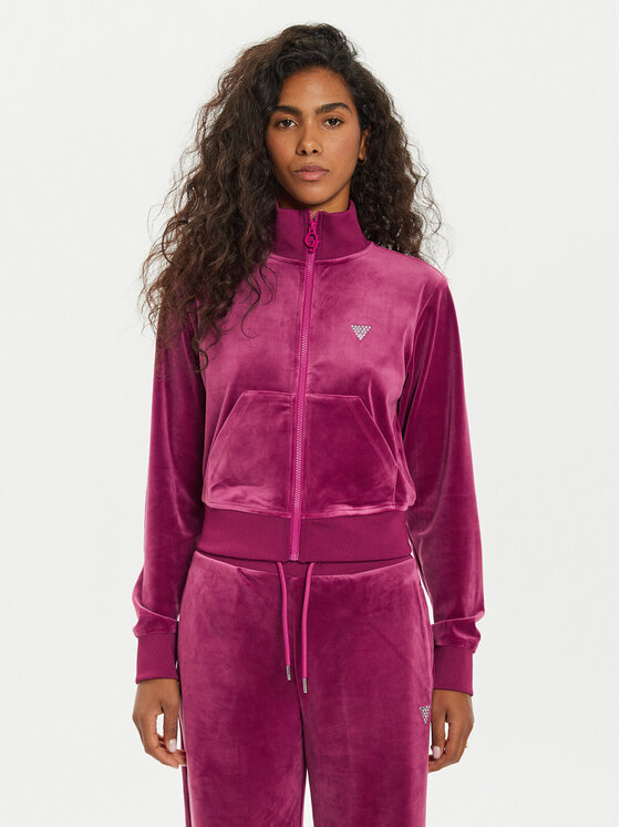 Guess Guess Суитшърт V3BQ22 KBXI2 Розов Regular Fit