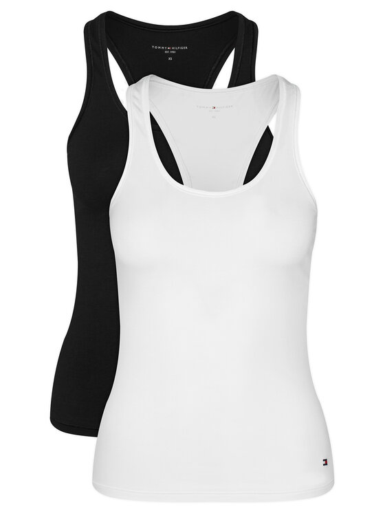 Tommy Hilfiger Tommy Hilfiger Комплект потници UW0UW05748 Черен Regular Fit