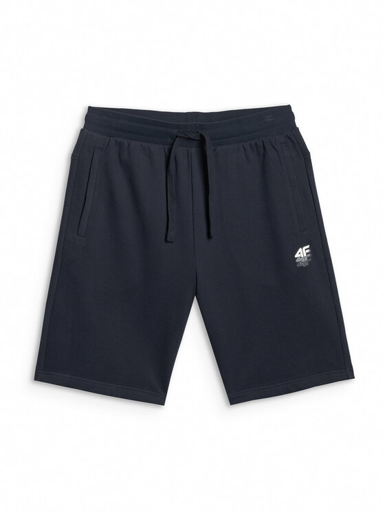 4F 4F Szorty sportowe PLAYER Granatowy Regular Fit