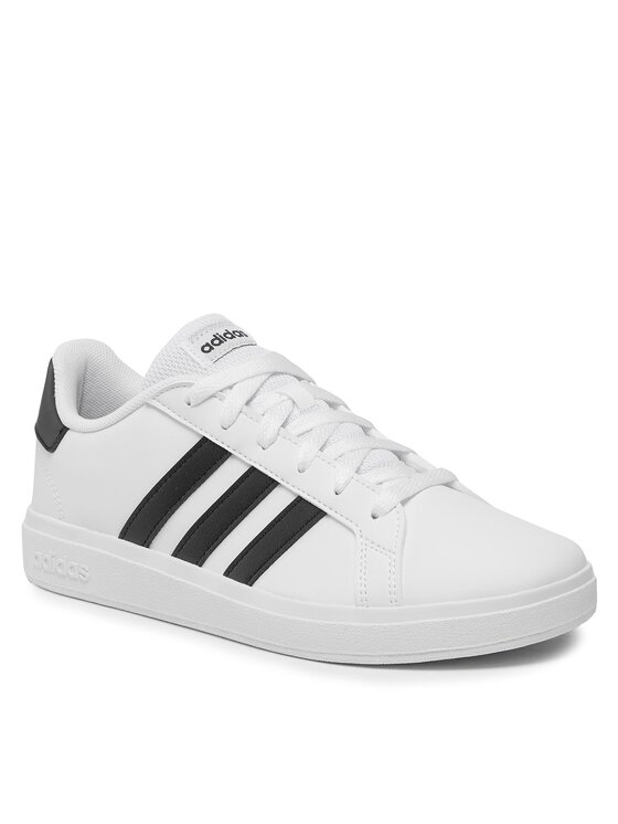 adidas adidas Sneakersy Grand Court Lifestyle Tennis Lace-Up Shoes GW6511 Biały