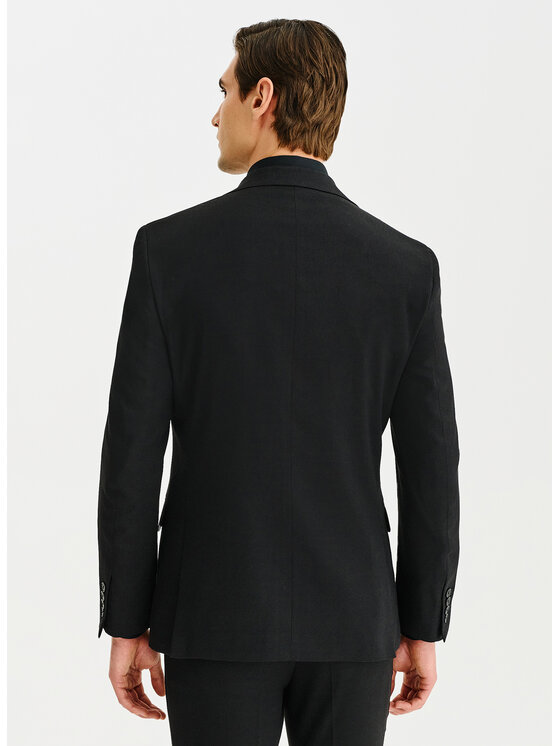 Pako Lorente Pako Lorente Marynarka P25SF-3G-012 Czarny Slim Fit
