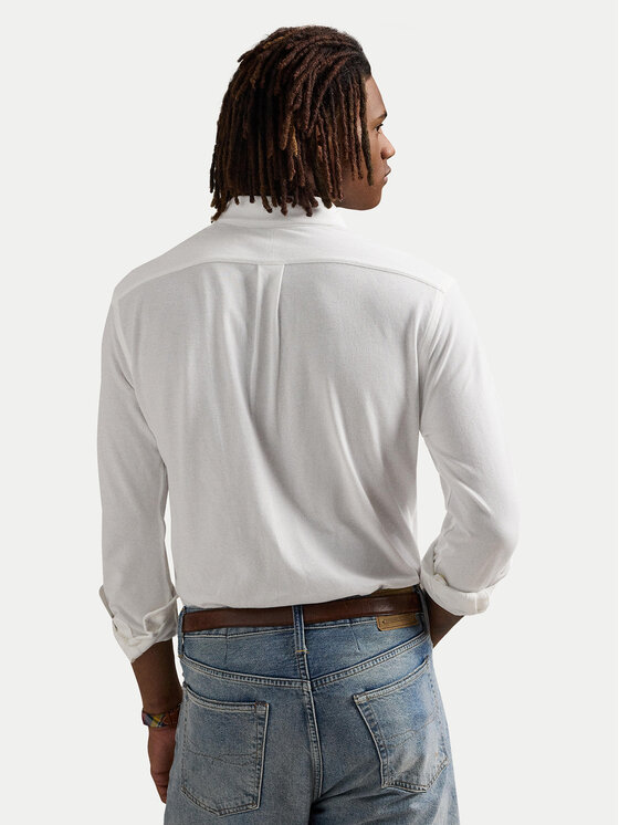 Polo Ralph Lauren Polo Ralph Lauren Риза 710979488003 Бял Regular Fit