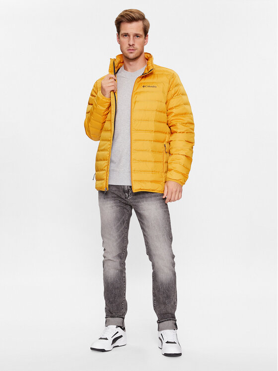 Columbia Columbia Пухено яке Lake 22™ Down Jacket Жълт Regular Fit