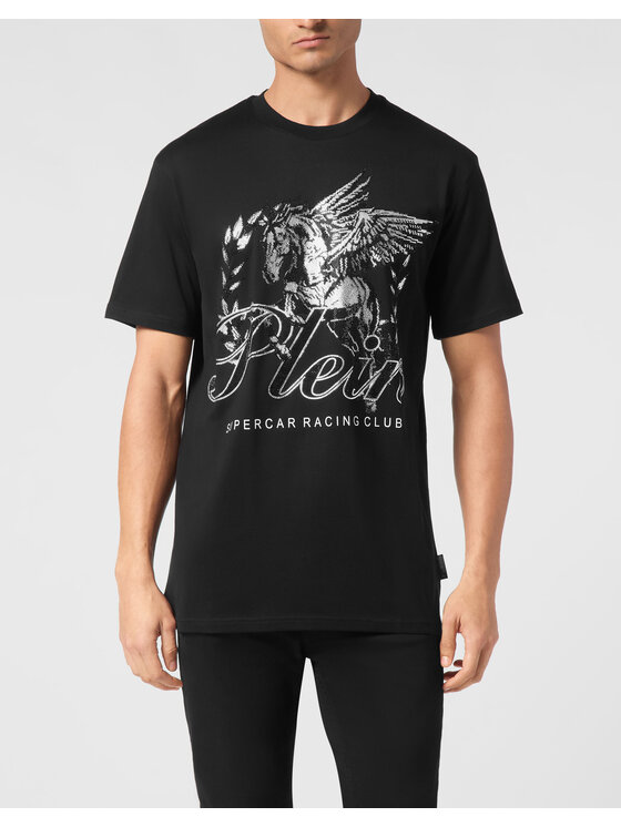 PHILIPP PLEIN PHILIPP PLEIN T-shirt 22607 Nero Regular Fit