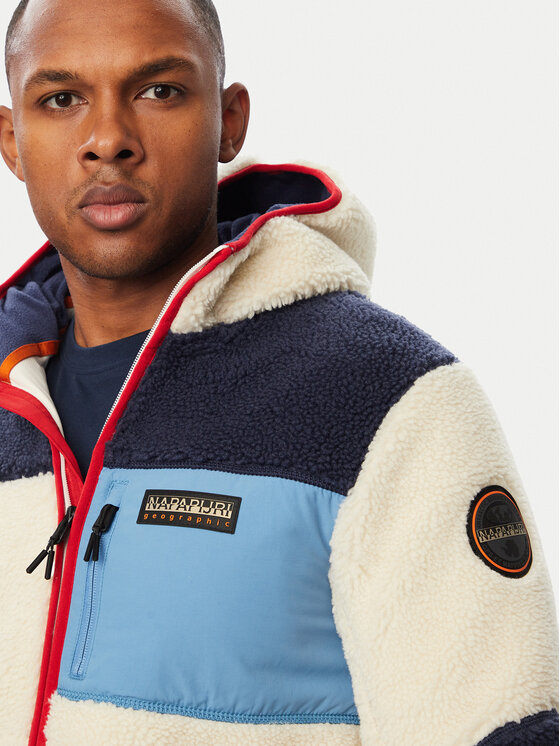 Napapijri Napapijri Polar Yupik NP0A8AZX Crem Regular Fit