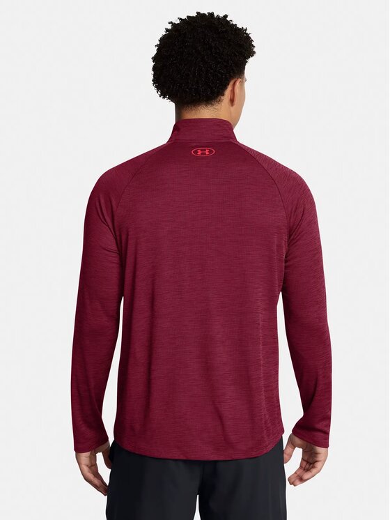 Under Armour Under Armour Longsleeve 1382797-625 Czerwony Relaxed Fit