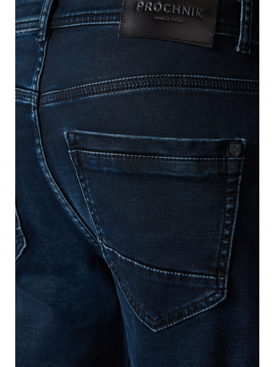 Próchnik Próchnik Szorty jeansowe PM2 SZO113125000007 Granatowy Regular Fit