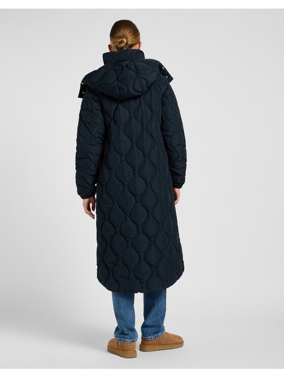 Lee Lee Kurtka puchowa 112371005 Czarny Regular Fit