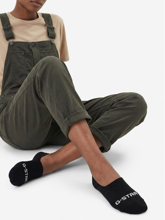 G-Star Raw G-Star Raw Členkové ponožky AS_G-STAR_S_124_SS25 (3-PACK) Čierna