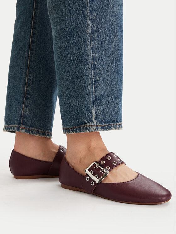 Steve Madden Steve Madden Baleríny Atlantica SM11004770 Bordová
