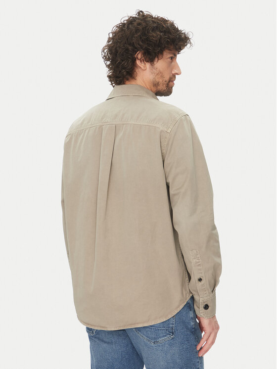 G-Star Raw G-Star Raw Koszula D26058 D947 H120 Szary Regular Fit
