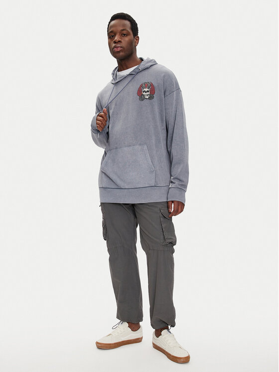 Brave Soul Brave Soul Mikina MSS-627PEROXIDE Modrá Regular Fit