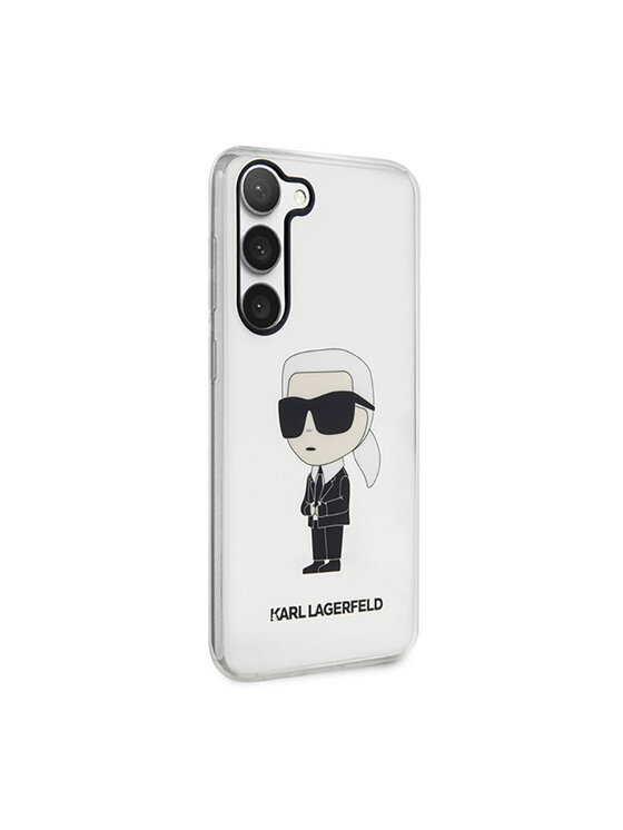 KARL LAGERFELD KARL LAGERFELD Etui na telefon Ikonik Karl Przezroczysty