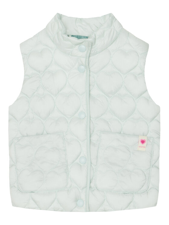United Colors Of Benetton United Colors Of Benetton Vestă 2YCUGJ00L Albastru celest Regular Fit