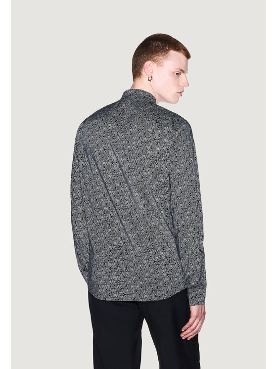 Armani Exchange Armani Exchange Koszula XM000625 AF13184 Czarny Casual Fit