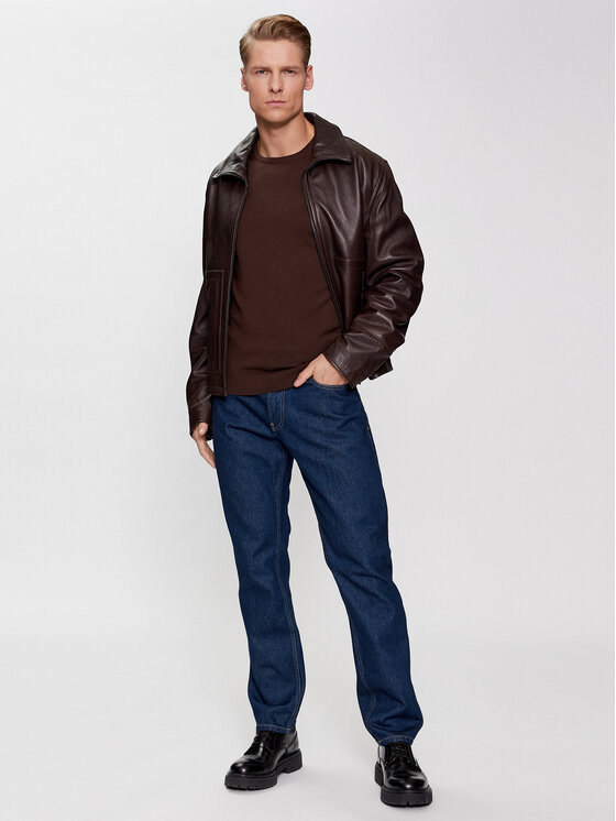 Calvin Klein Calvin Klein Maglione Superior K10K109474 Marrone Regular Fit