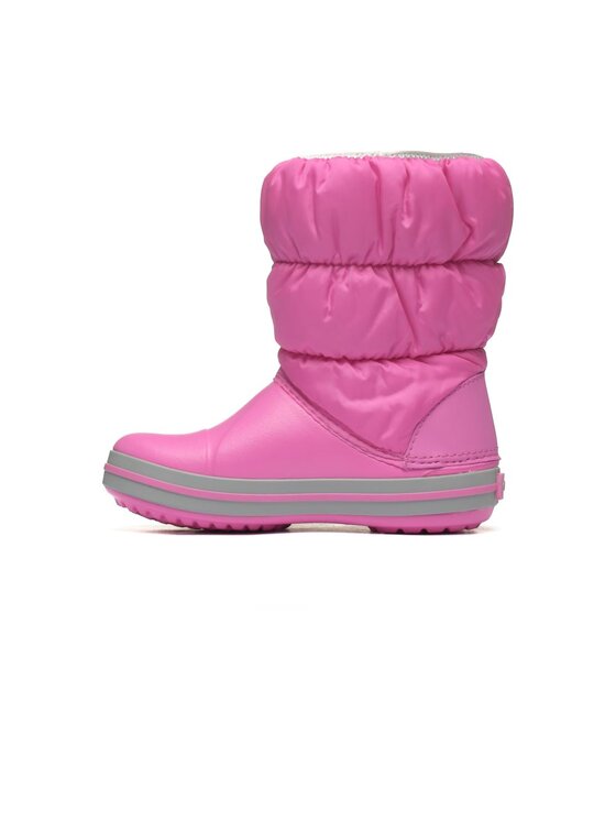 Crocs Crocs Śniegowce Winter Puff Boot Kid's Różowy