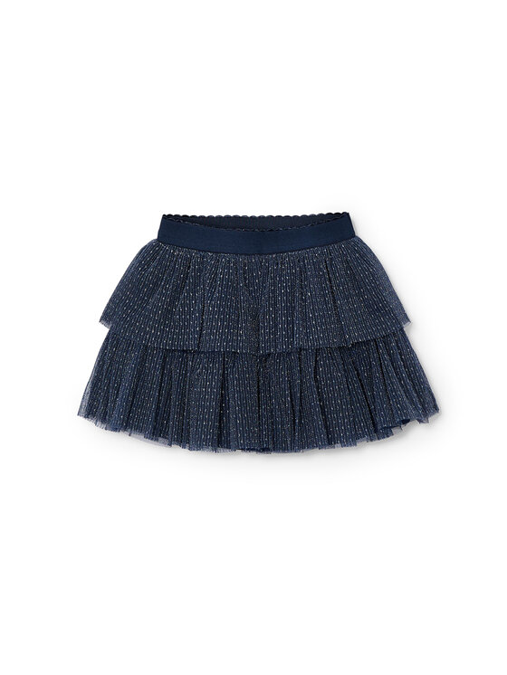 Mayoral Mayoral gonna di tulle 4906 Blu scuro Regular Fit