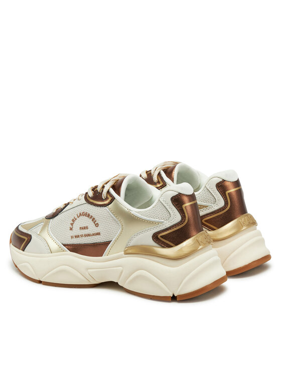 KARL LAGERFELD KARL LAGERFELD Sneakersy Komet KL65638M Zlatá