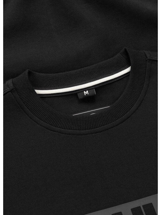 PITBULL PITBULL Bluza CHARGER Czarny Regular Fit