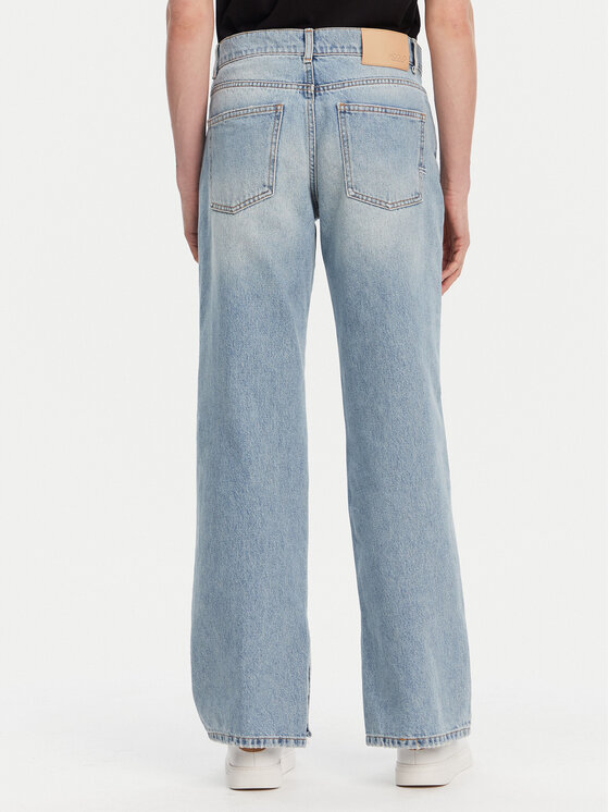 ViCOLO ViCOLO Blugi DD5065 Albastru Wide Leg