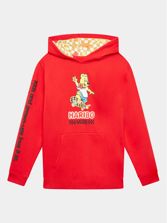 Vans Felpa HARIBO VN00065V Rosso Regular Fit Modivo