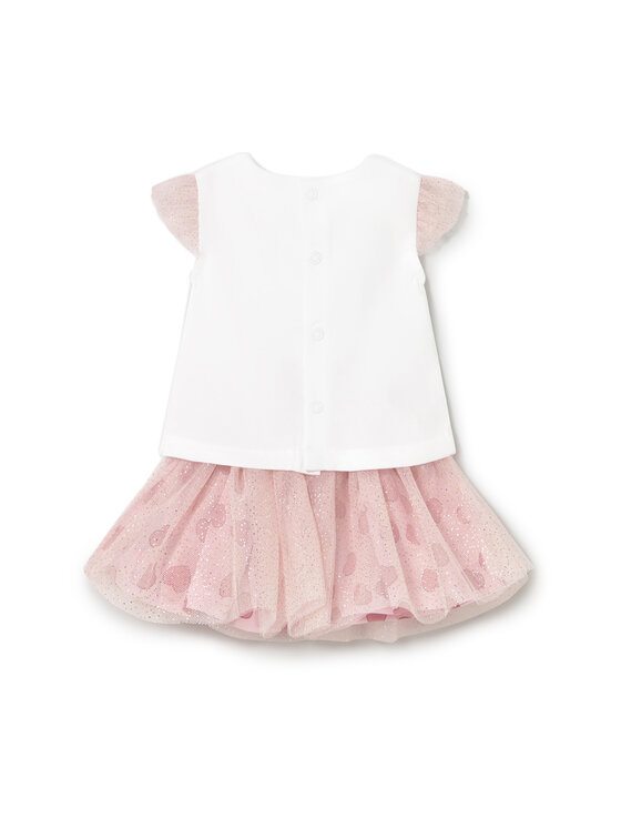 Mayoral Mayoral Set T-Shirt und Rock 1874 Rosa Regular Fit