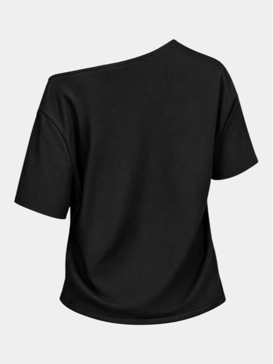 MADE BY SOCIETY MADE BY SOCIETY T-Shirt La Pièce - T27897 Czarny Basic Fit