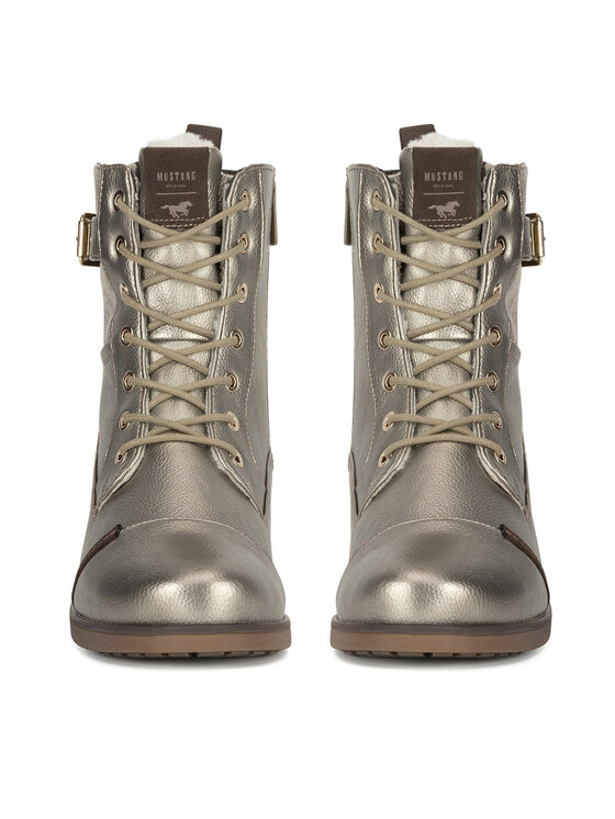 Mustang Mustang Botine 1229-606 Auriu