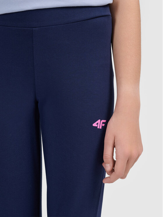 4F 4F Legginsy 4FJWMM00TTIGF318-31S Granatowy