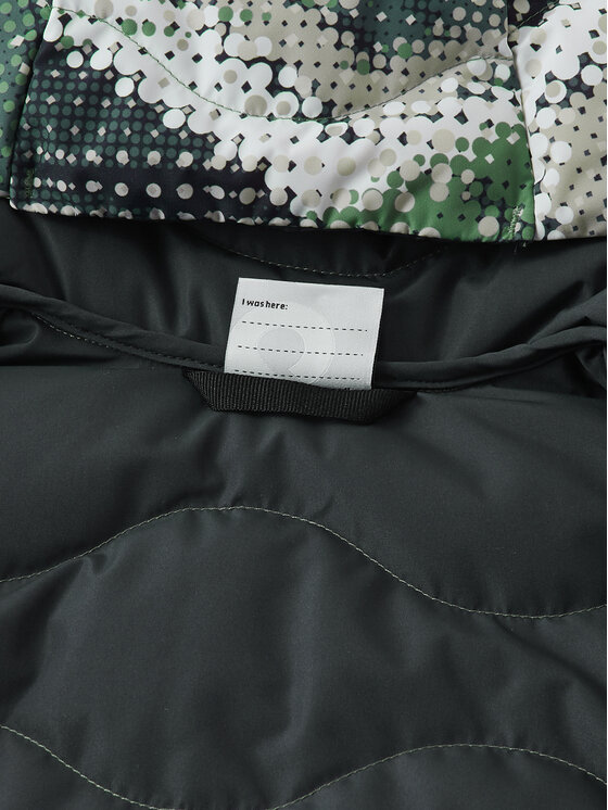 Reima Reima Pernata jakna Fossila 5100058C Zelena Regular Fit