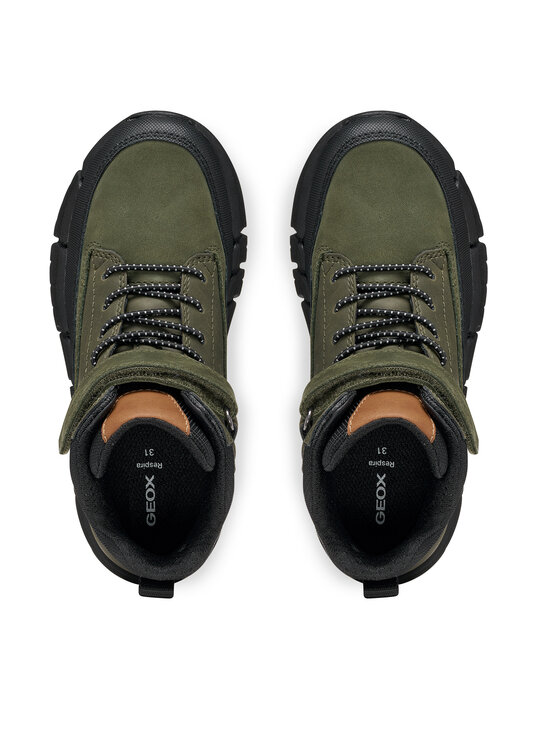 Geox Geox Trzewiki J Flexyper Boy J369BA 032ME C3009 M Zielony ciemny