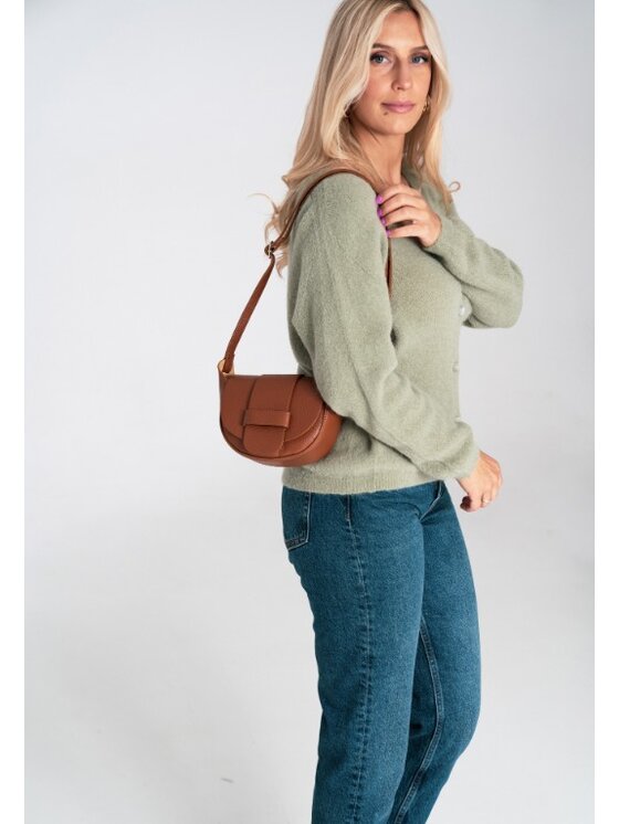 FIGL FIGL Kabelka T002 Hnedá