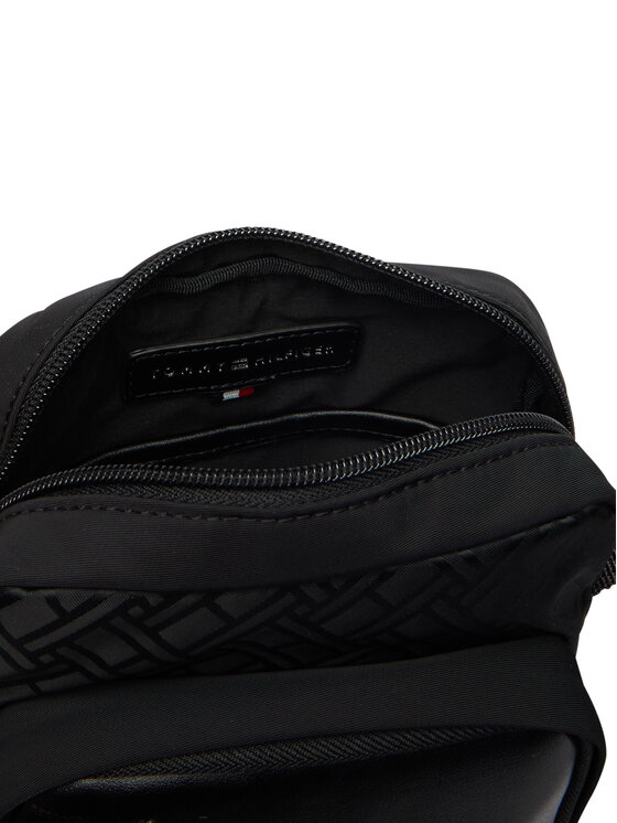 Tommy Hilfiger Tommy Hilfiger Τσαντάκι Th Nylon Jaquard Mini Reporter AM0AM14412 Μαύρο