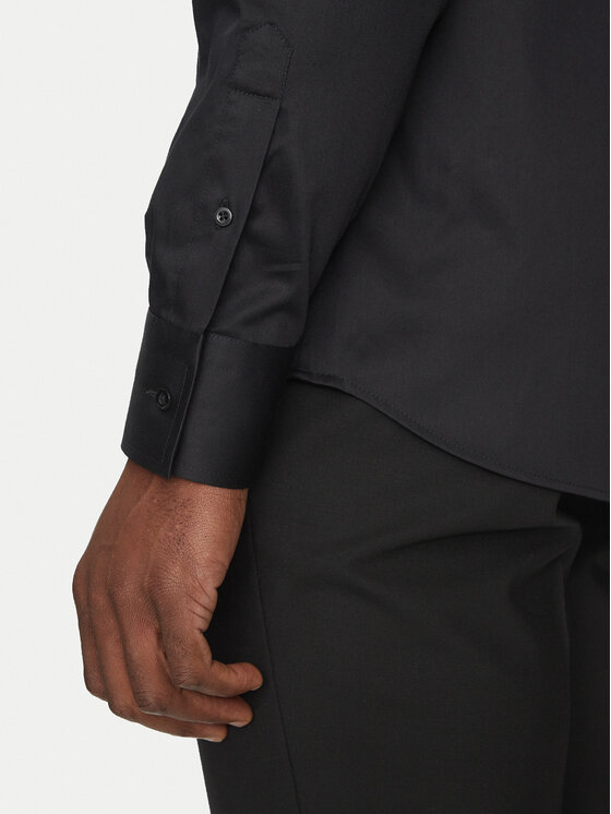 KARL LAGERFELD KARL LAGERFELD Сорочка 605038 552602 Чорний Modern Fit