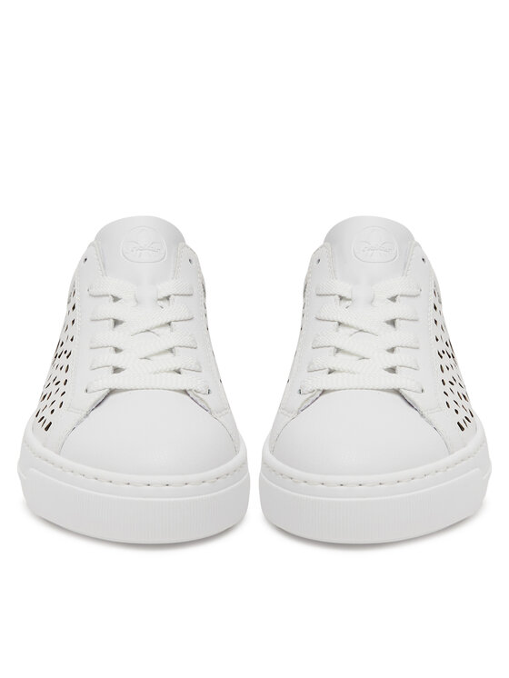 Rieker Rieker Sneakersy L8831-80 Bílá